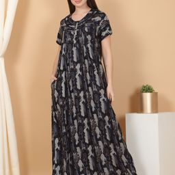 Sweet Dreams Printed Maxi Nightdress-image-60