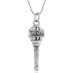 Morir Silver-Plated Stainless Steel Pendant-image-89
