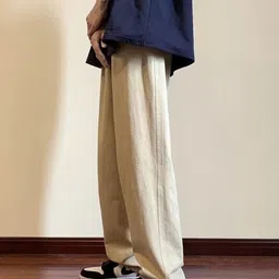 StyleCast Men Relaxed Fit Solid Trousers-image-14