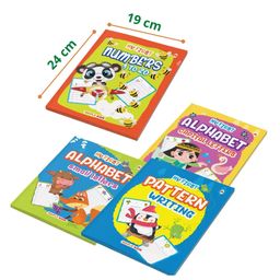 Maple Press Writing Books for Kids Set of 4 Books Learn and Practice Pattern Writing Numbers ABC Capital Letters Small Letters - English image 3