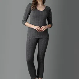 Wearslim Striped Cotton Thermal Set-image-28