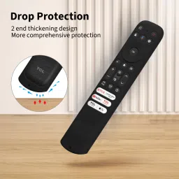oboe Front & Back Case for TCL TV Remote 2024 Model / TCL TV V6B SERIES QLED Remote Protective Cover with Lanyard image 3