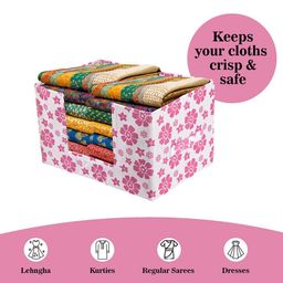 Kuber Industries Pink Set of 6 Regular Drawer Organiser Organisers image 2