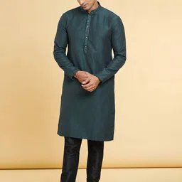 Arihant Rai Sinha Men Regular Kurta with Churidar-image-93