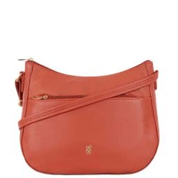 Baggit Red Solid Medium Sling Handbag-picture-9