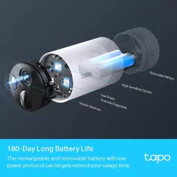 TP-link 1080 Pixel Smart AI Detection Wire-Free Security Camera System Kit, TAPO C400s2 image 3