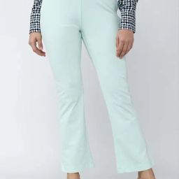 Van Heusen Green Mid Rise Trousers-image-26