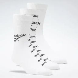 Reebok White Cotton Regular Fit Printed Socks-image-77