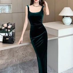 StyleCast Women Embellished Back Slits Bodycon Midi Dress-image-19