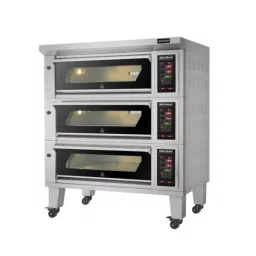 MIDD=Kitchen Electric Oven with Steam Box Three Deck 6 Trays 400x600 mm, MK SD36E-picture-41