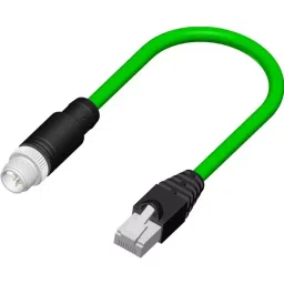 RS PRO Straight Male M12 to Male RJ45 Ethernet Cable 10 m, 2067671-image-37