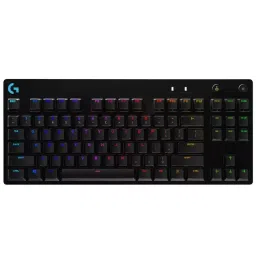 Logitech Black Pro Mechanical Wired Gaming Keyboard, 920-009396-23