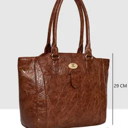 ESBEDA Women Textured Structured Shoulder Bag image 3
