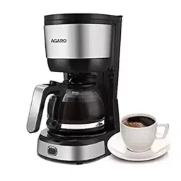 Agaro Royal Drip Coffee Maker 750 W Fully Automatic Black & Silver, 33760-picture-48