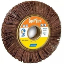 Norton 300x50x127 mm 400 Grit SpitFire Mop Wheel, R265-image-26
