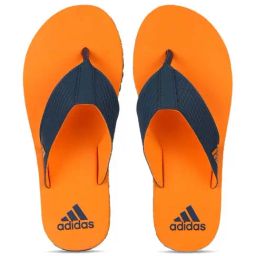 adidas Men's URBANSCAPE Mystic Blue & Orange Flip Flops-image-49