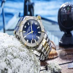 ROAMER Men Blue Dial & Silver Toned Stainless Steel Bracelet Style Straps Analogue Watch 860833 47 45 70-image-45