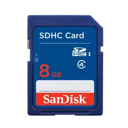 SanDisk Memory Card SDHC 8 GB Blue, SDSDB-008G-B35-26
