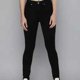 Levis Women Black Revel Shaping Skinny Fit High-Rise Stretchable Jeans-image-12
