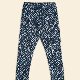 Pantaloons Junior Kids Navy Printed Leggings-picture-18