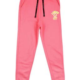 Peter England Kids Pink Solid Joggers-picture-9