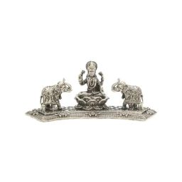 Sri Jagdamba Pearls 0.8 Silver Gaja Lakshmi Divine Idol - 51 gm-image-46