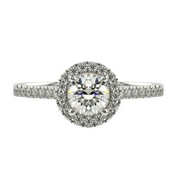 VALANOVA Women Sterling Silver Plated with Gold & Certified Lab Grown Diamond 0.77cts-image-90