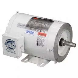 Dayton Washdown Motor 3-Phase 3/4 HP 3500 Nameplate RPM, 1TRZ8-12