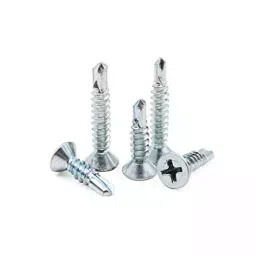 Immech 6 x 25 (D3.5mm) Nickel Plated Self Drilling Screw CSK Phillips Bugle Head Pack of 500 Pcs-picture-15