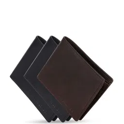 Hayes London Men Genuine Leather with RFID Blocking Wallets Combo-89