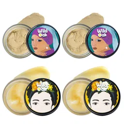 Wild Oak Set of 2 Under Eye Mask & 2 Under Eye Gel for Dark Circles & Puffiness - 50g each-3