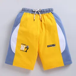 Zeal Boys Typography Printed High-Rise Shorts-image-84