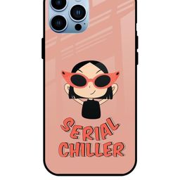 QRIOH Quirky Printed iPhone 13 Pro Back Case Mobile Accessories-image-33