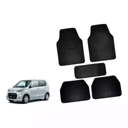 Auto Pearl CMBK179 Polyester Standard Mat for Wagonr (Black)-37
