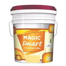 Magic Paints Series Magic Smart Interior Acrylic Emulsion Paint Capacity 1 L ‎Cranberry Ice-image-58