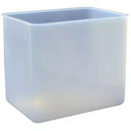 AS ONE PFA Rectangular Container Fluoropolymer, 4-5607-02-5
