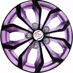Auto Pearl VioRev27 R1 35.56 cm (14 Inch) 4 PPress Type Wheel Hubcap with Retention Ring Glossy Full Silver Wheel Cover for Tata Indigo CS (Set of 4)-image-84