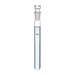 Supertek 5 ml Clear Plain Test Tube With Joint and Stopper, 17.120.1210 (Pack of 10)-77