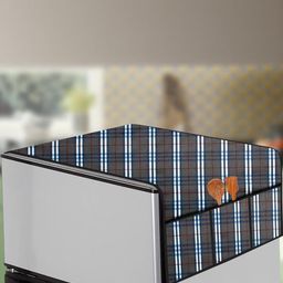The Furnishing Tree White Plastic Refrigerator Cover-image-75