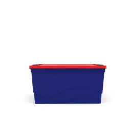 Nilkamal Plastic Storage Box 50 Ltr Pepsi Blue and Gem Red-image-70
