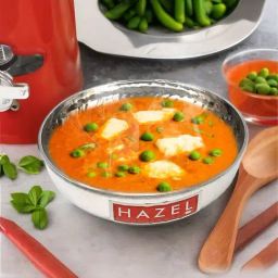HAZEL Silver Hammered Tone Stainless Steel Kadai - Set of 1 (3450 ML)-12