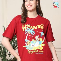 Dreambe Women Typography 2 Wonder Woman Printed Applique T-shirt-image-97