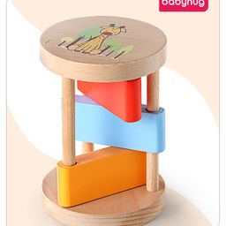 Babyhug Clacker Rolling Rattle- Multicolor-15