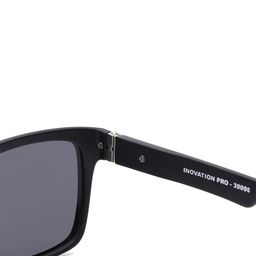 HASHTAG EYEWEAR Unisex Square Sunglasses with Polarised Lens TT Polarized-30006-M.BLK-1804 image 4