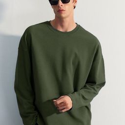 Trendyol Men Round Neck Pullover Sweatshirt-picture-27