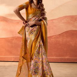 Mitera Bandhani Printed Zari Saree-image-23