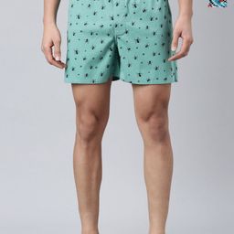 JOVEN Pack Of 2 Printed Pure Cotton Boxers-JB2P-XOMS-image-53