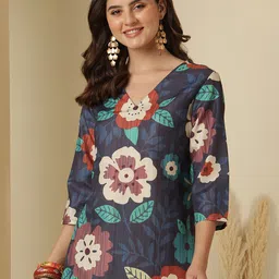 Anouk Rustic Women Floral Printed Kurti-picture-40