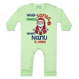 arvesa My First Christmas Printed Baby Rompers-picture-12