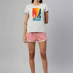 Moda Rapido Women Printed T-shirt-picture-27